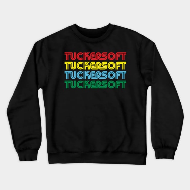 Tuckersoft Tee Crewneck Sweatshirt by WMKDesign